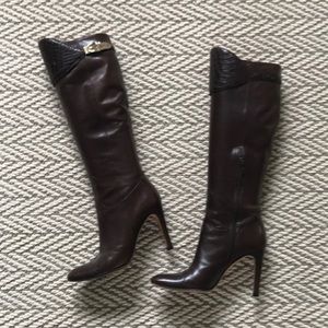 Authentic Gucci knee high boots